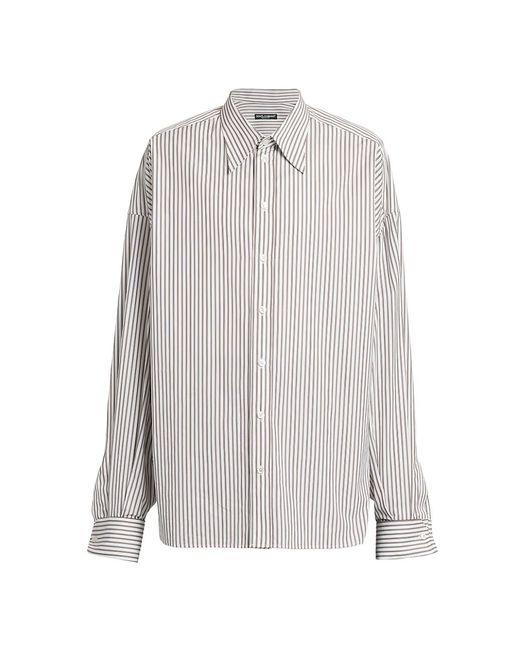 Dolce & Gabbana Popeline Button-Up Shirt