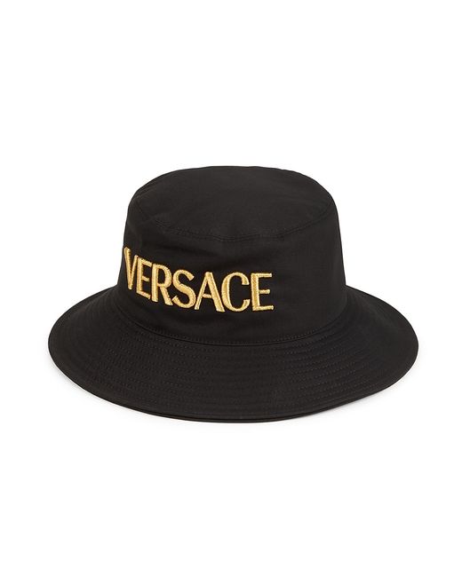 Versace Logo-Embroidered Bucket Hat Small