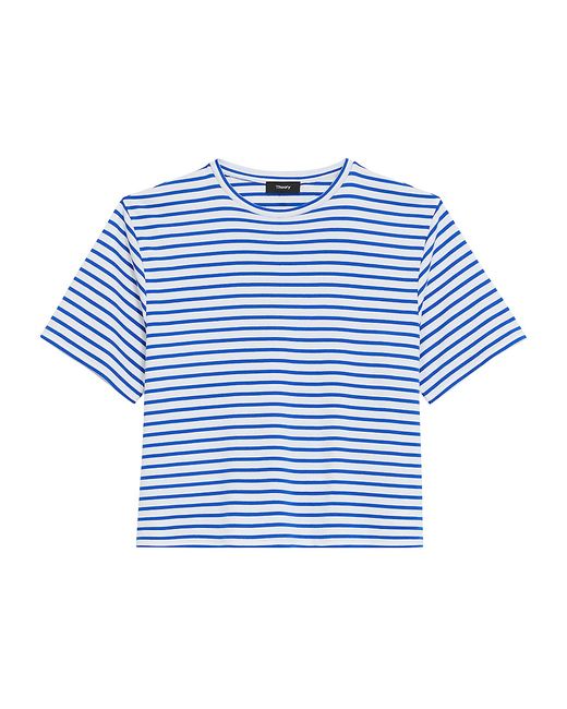 Theory Boxy Striped T-Shirt