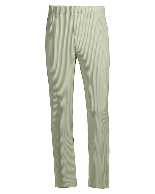 Homme Pliss Issey Miyake Tailored Pleated Pants Small