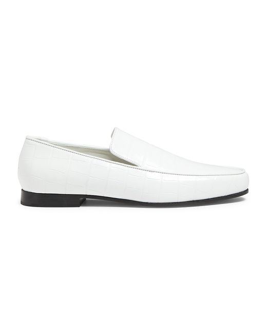 Totême The Croco Embossed Loafers