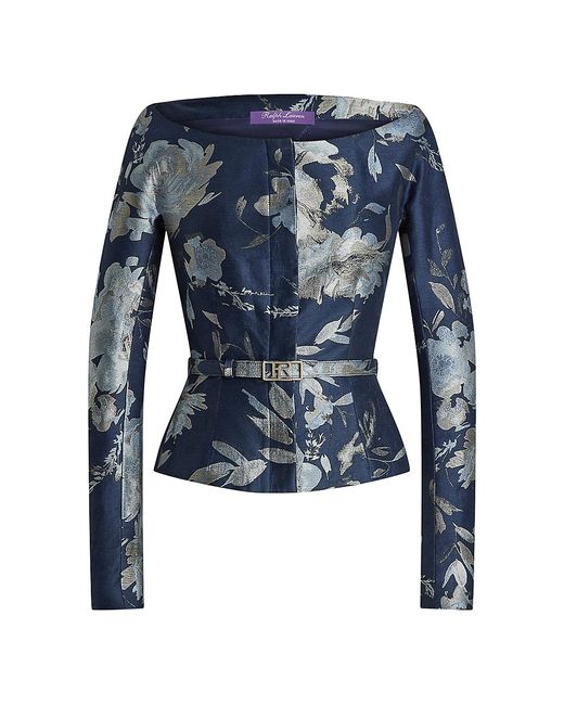Ralph Lauren Collection Bethanne Floral Jacquard Jacket