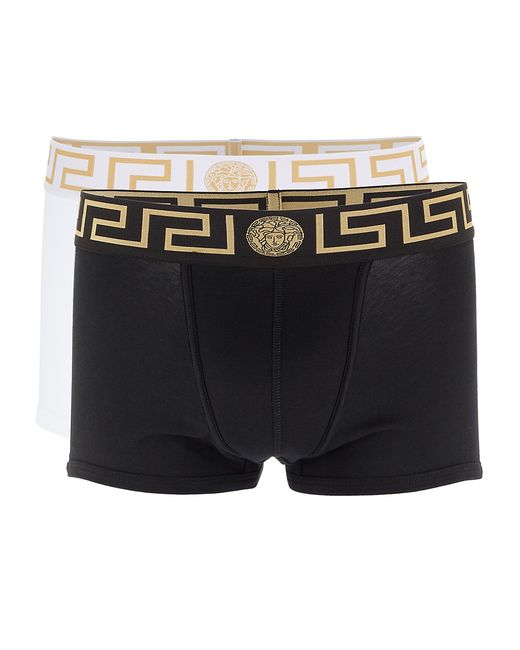 Versace 2-Pack Logo Band Boxer Briefs Small