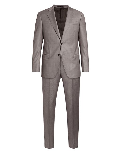 Emporio Armani Nailhead Single-Breasted Suit