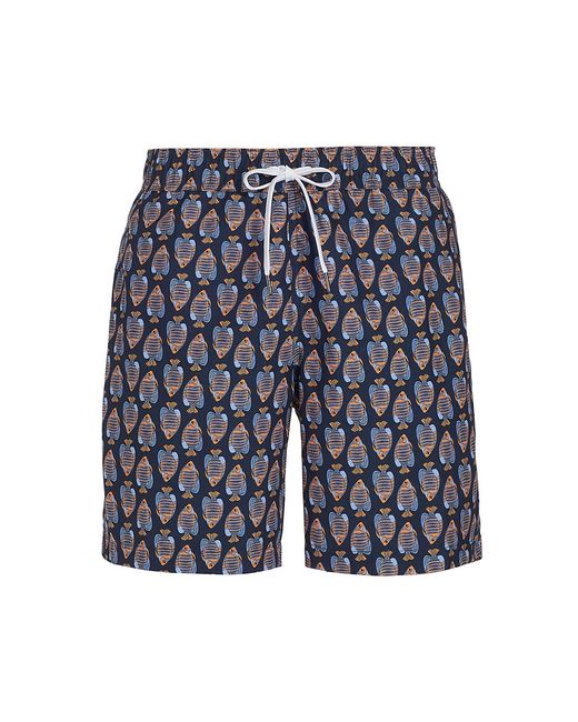 Saks Fifth Avenue COLLECTION Fish Swim Shorts Small