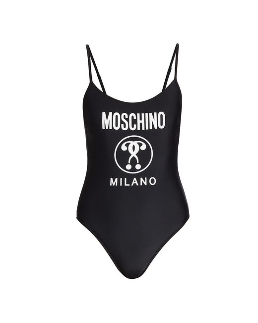 Moschino Logo One-Piece Swimsuit
