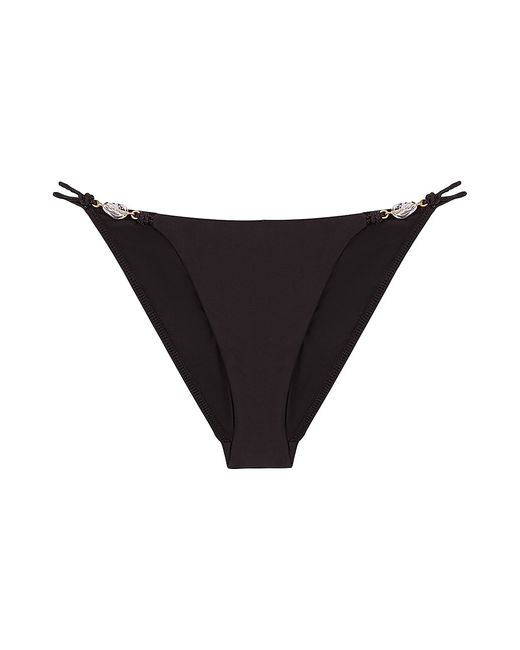 ViX by Paula Hermanny Solid Ivy Knotted Bikini Bottom