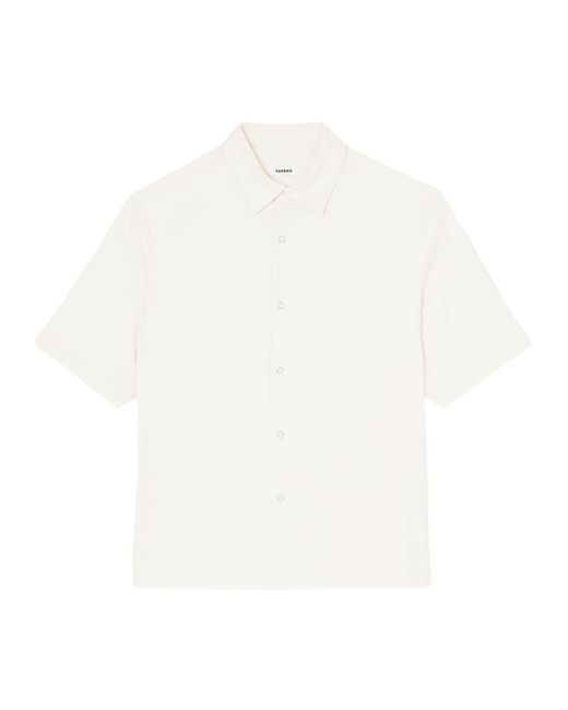 Sandro Button Front Shirt Large