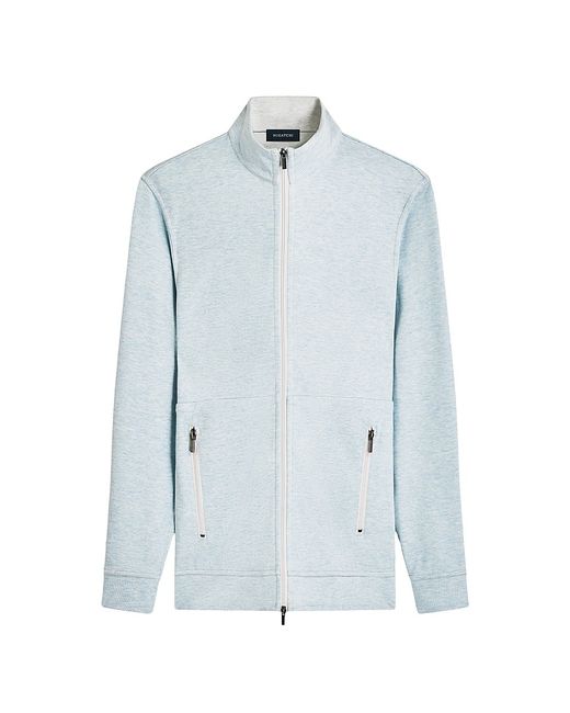 Bugatchi Reversible Cotton-Blend Jacket Small