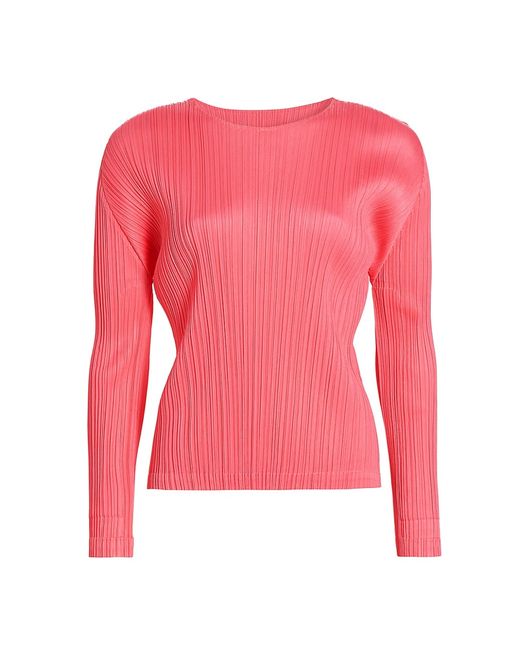 Pleats Please By Issey Miyake February Pleated Blouse