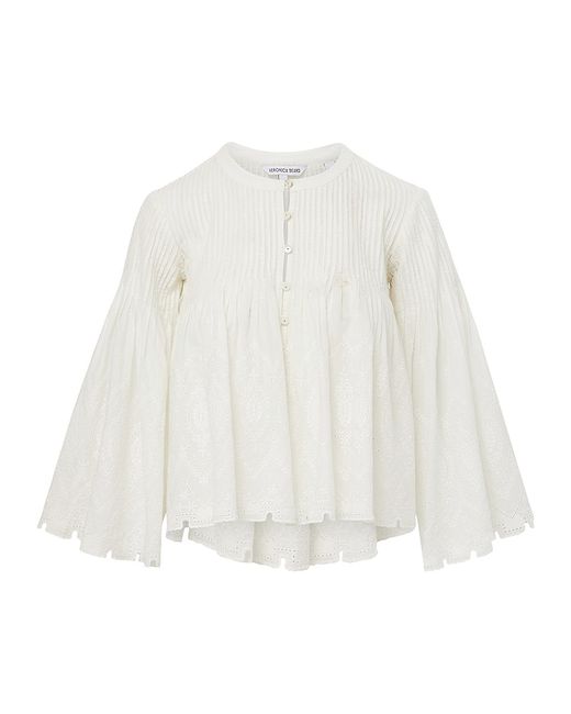 Veronica Beard Quimby Embroidered Blouse