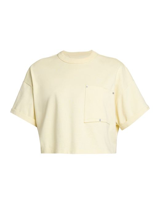 Bottega Veneta Cropped Jersey T-Shirt