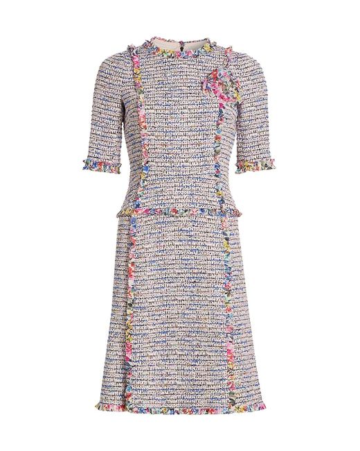 Teri Jon by Rickie Freeman Short-Sleeve Mini-Dress