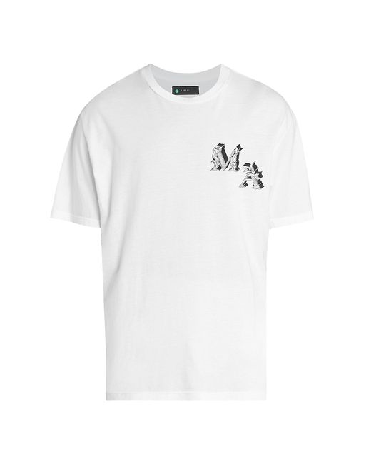 Amiri Angel Logo Short-Sleeve T-Shirt