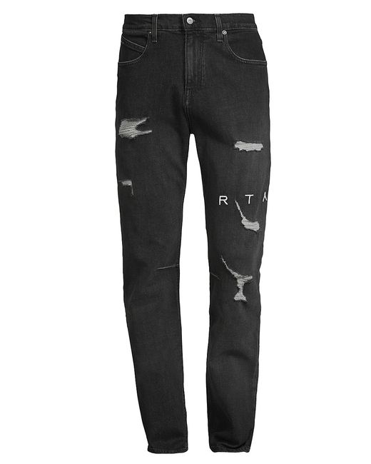 Rta Distressed Stretch Slim-Fit Jeans