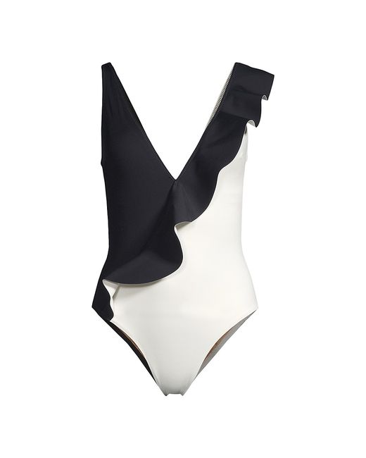 Evarae Summer Reverie Two-Tone One-Piece Swimsuit