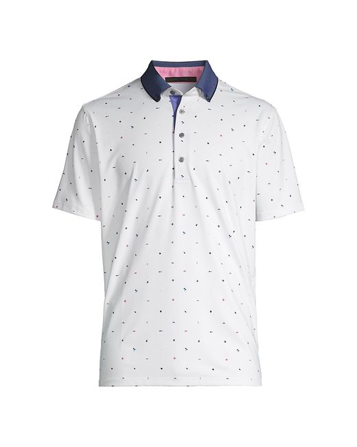 Greyson Spirit Of Lanai Graphic Polo Shirt Small