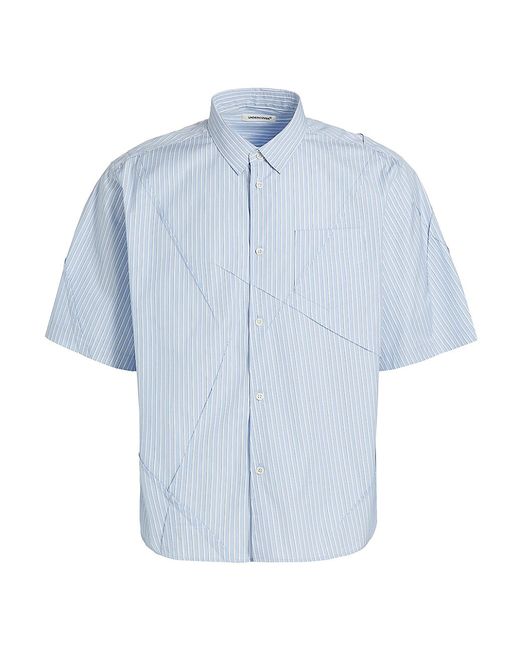 Undercover Pieced Button-Up Shirt Medium
