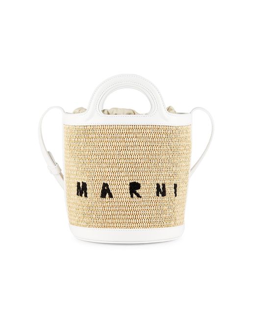 Marni Tropicalia Mini Embroidered Bucket Bag