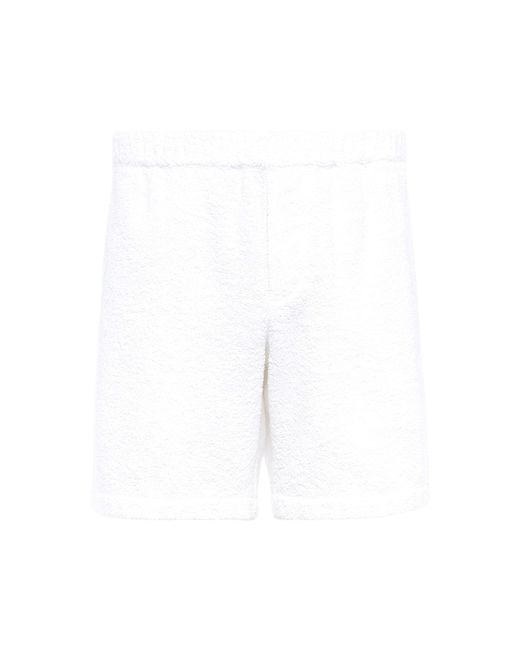 Prada Cotton Terry Shorts