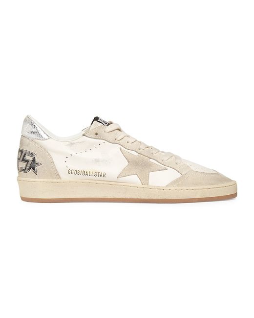 Golden Goose Ball Star Leather Sneakers