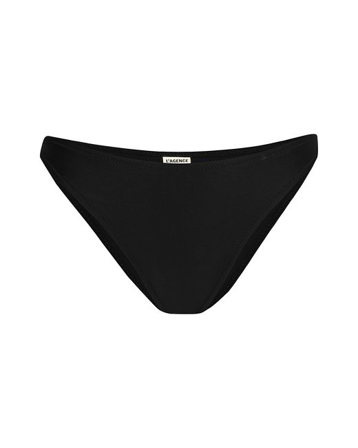 L'agence Solids Jean Scoop-Front Bikini Bottom Medium