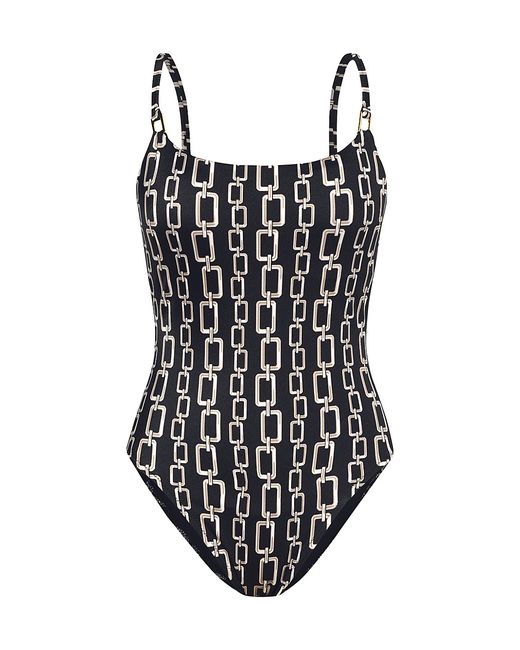 L'agence Geo Chain Remi One-Piece Swimsuit