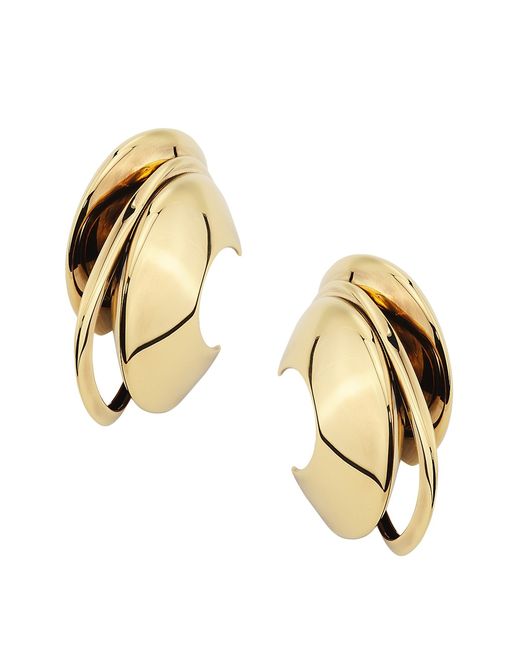 Alexander McQueen Accumulation Goldtone Hoop Earrings