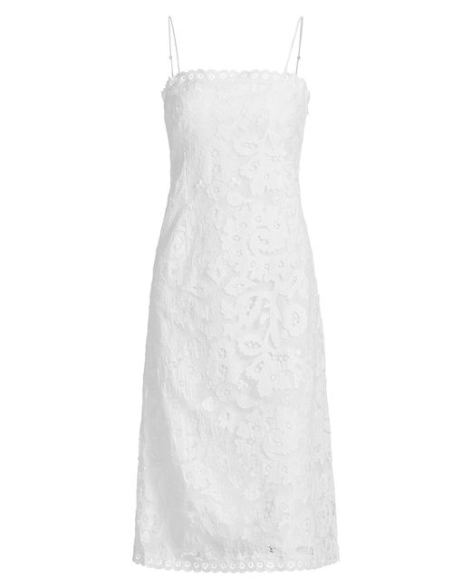Sea Lovina Embroidered Cotton Midi-Dress