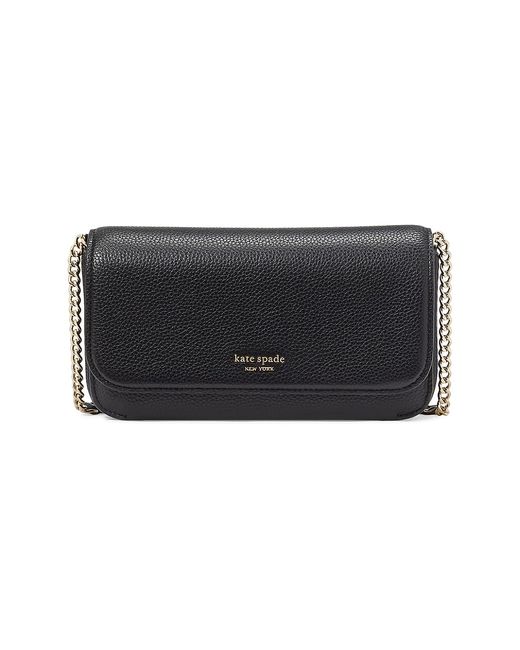 Kate Spade New York Ava Pebbled Chain Wallet
