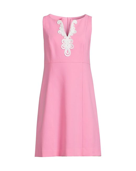 Lilly Pulitzer Trini Embroidered Shift Dress 00