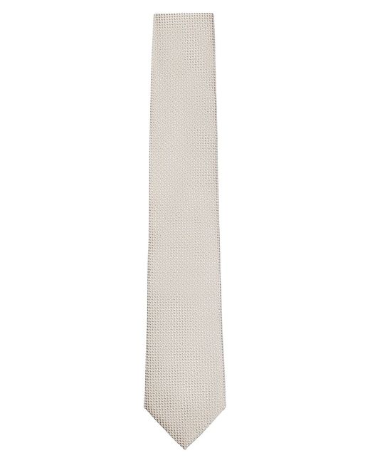 Boss Tie with All Over Jacquard Pattern