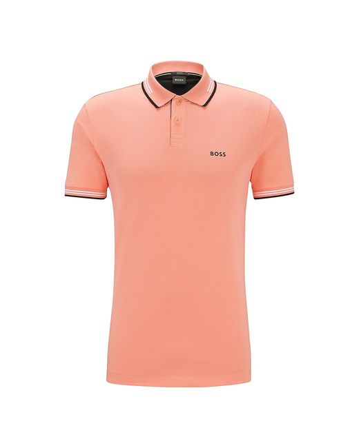 Boss Stretch Slim-Fit Polo Shirt Large