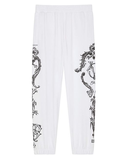Givenchy Crest Jogger Pants Fleece Small