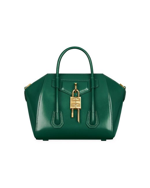 Givenchy Mini Antigona Lock Top Handle Bag