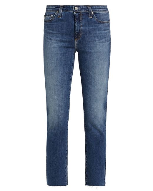 Ag Jeans Mari Mid-Rise Skinny Crop Jeans