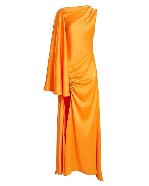 H Halston Keiana One-Shoulder Gown