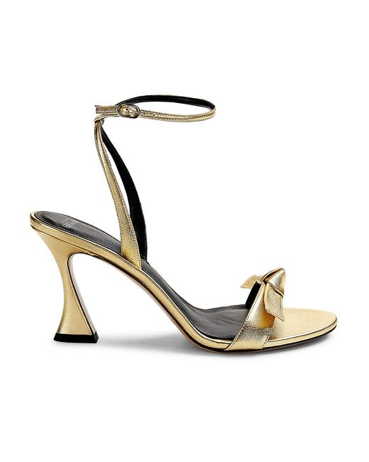 Alexandre Birman Clarita Bell 85MM Metallic Sandals