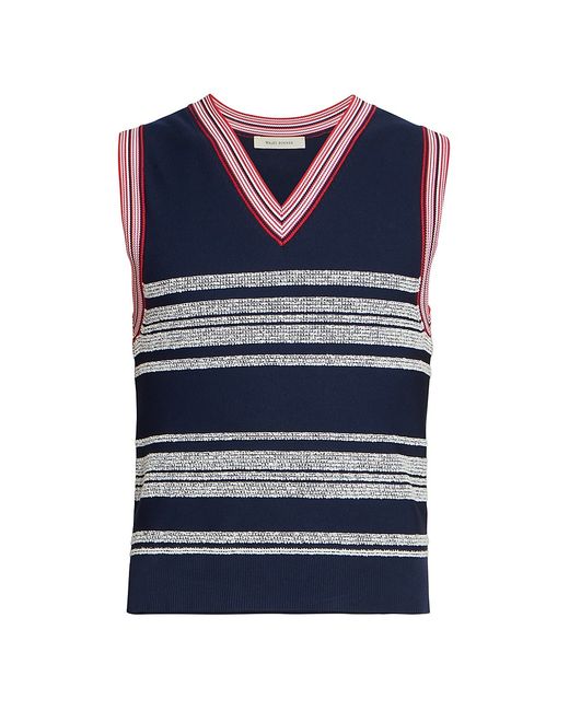 Wales Bonner Shade Stripe Sweater Vest Small