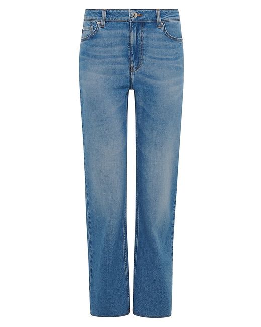 Iro Bruni Cropped Jeans with Raw Edges