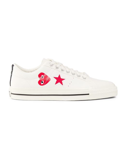 Comme Des Garçons Play One Star Low-Top Sneakers