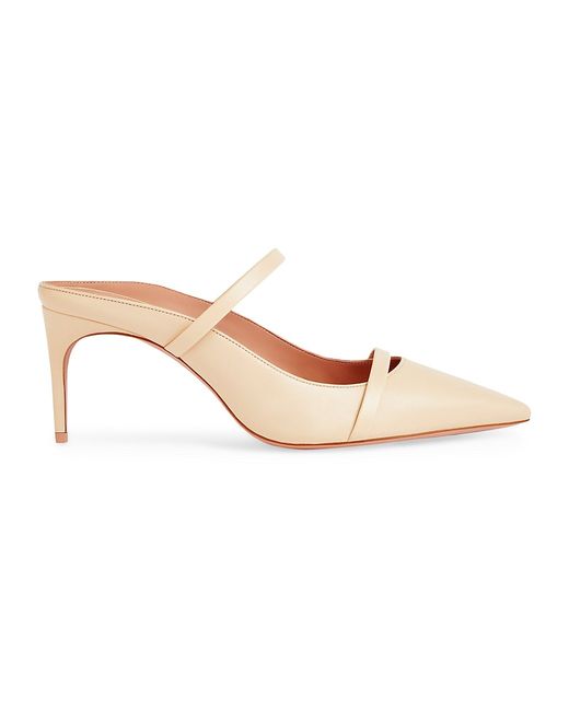 Malone Souliers Aurora 70MM Leather Heeled Mules