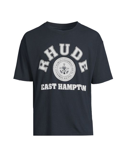 R H U D E Hampton Catamaran Logo T-Shirt Large