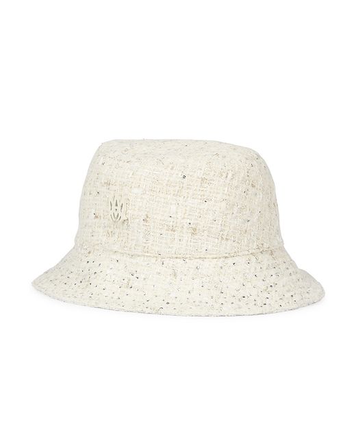 Amiri Crystal-Embellished Bouclé Bucket Hat