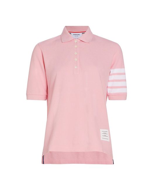 Thom Browne Four-Bar Polo Shirt