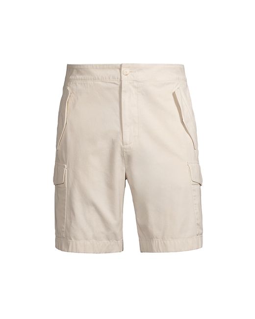 Vince Garment-Dyed Cotton Cargo Shorts
