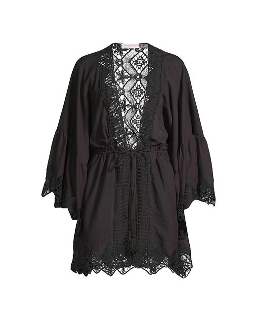 Ramy Brook April Embroidered Cover-Up Minidress