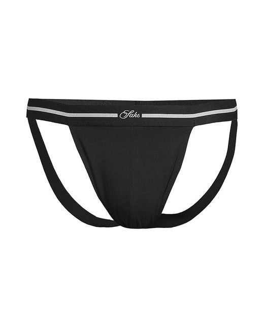 Saks Fifth Avenue COLLECTION Stretch-Cotton Jock Strap