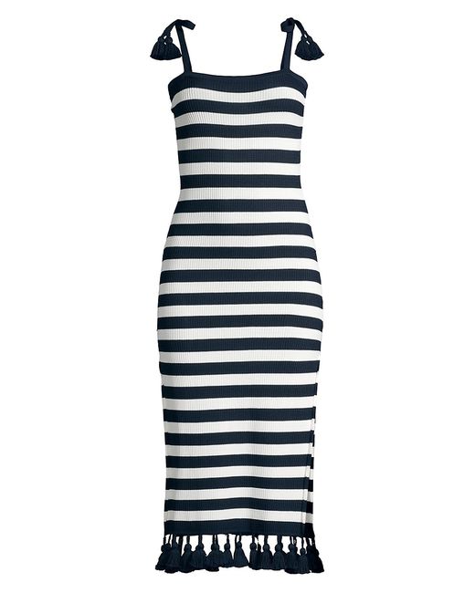 Cinq a Sept A La Plage Kerry Striped Midi-Dress