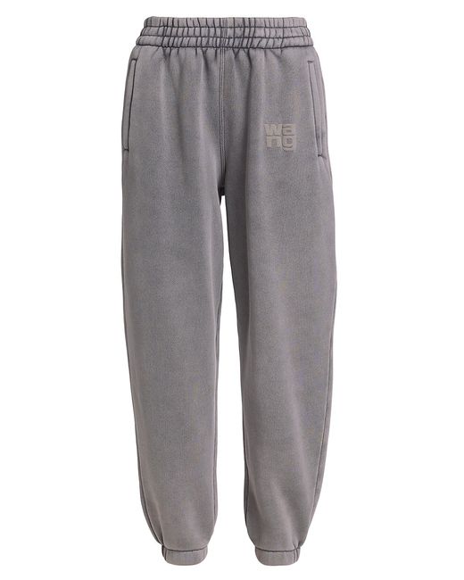 T by Alexander Wang Essential Terry Logo Sweatpants